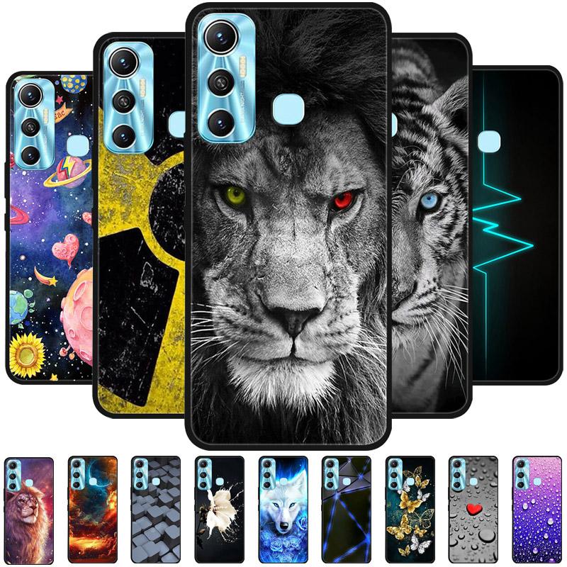 Für Infinix Hot 11 Hülle Coole Mode Wolf Hülle Weiche Silikon Handyhülle Für Infinix Hot 11 Hot11 X662 X662B X689F Hülle Bumper
