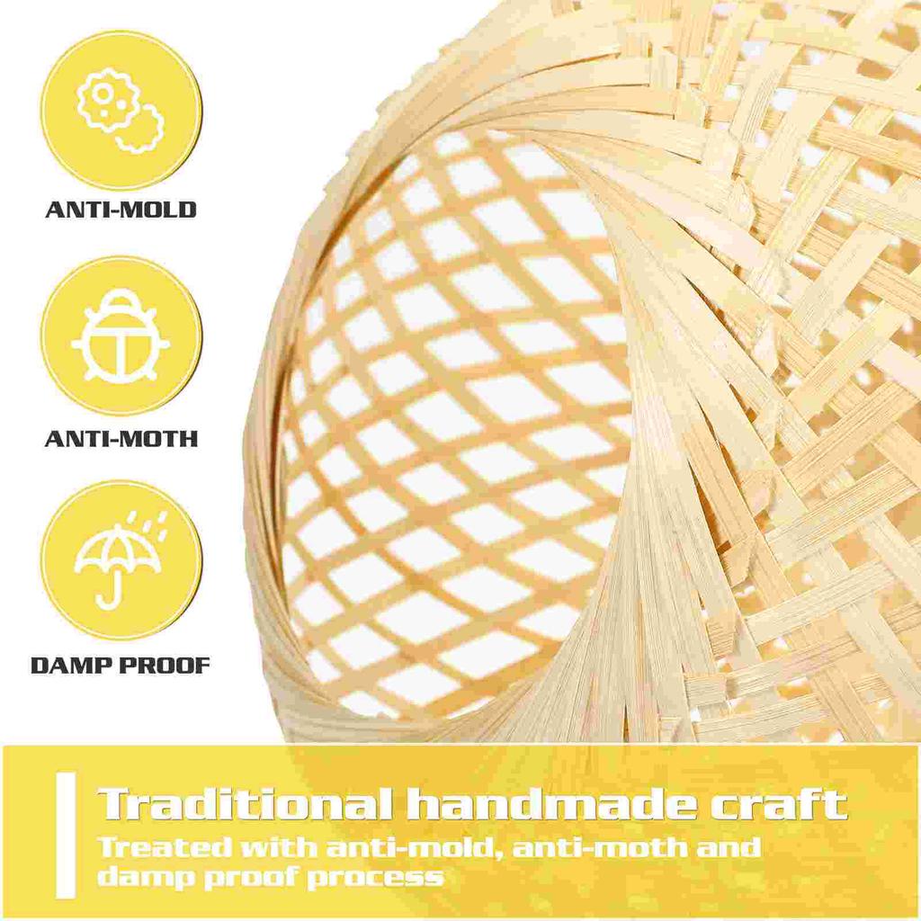 Lampshade Ceiling Decor Shades Chinese Style Japanese-Style Bamboo Hanging Home Restaurant Accessory