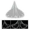 Exquisites Lace Bridal Veil Romantics Weddings Veil Light Weight Women Veil for Memorable Ceremonies