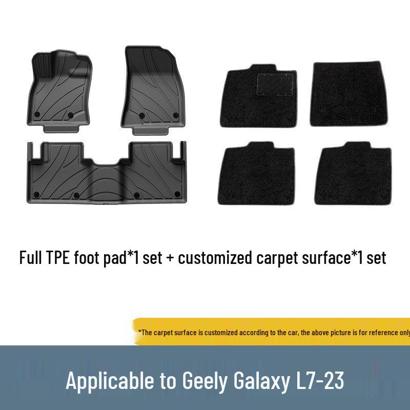 23 Geely Galaxy L7 TPE Trunk & Floor Mat - Eco-friendly Car Mats & Trim