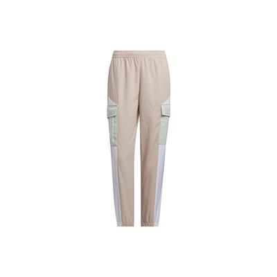 Neo Tapered Cropped Sweatpants Unisex Bottoms Miracle-Grey Tan-Brown IK3435
