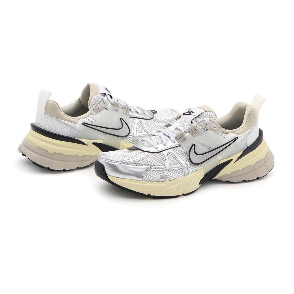 FD0736-100 Nike V2K Run Summit White Metallic Silver Beige Ivory (Women's)