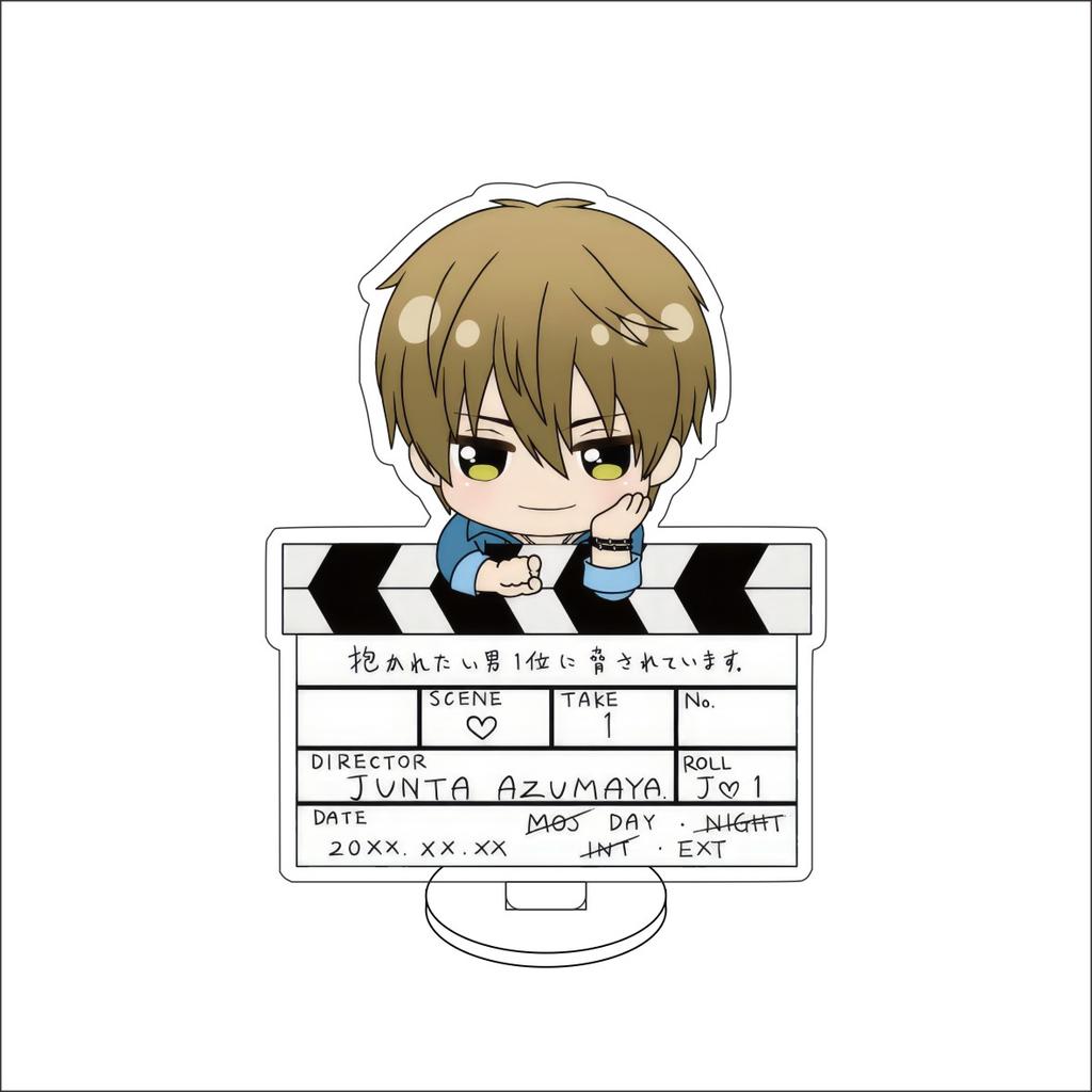 10CM Anime Dakaretai Otoko Odosarete Imasu Figure Stand Model JYUNTA AZUMAYA/TAKATO SAIJYO Cute Desk Decor Standing Sign Gifts