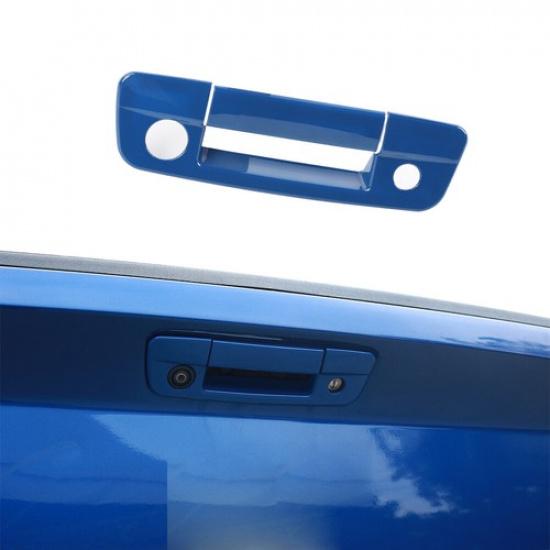 Bule Tailgate Handle Cover For 2009-18 Dodge Ram 1500 W/BCH & W/KH Exterior Trim