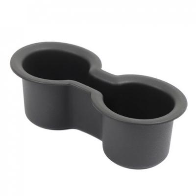 Black Replacement Ert TPE Rear Seat Cup Holder For Honda Pilot +