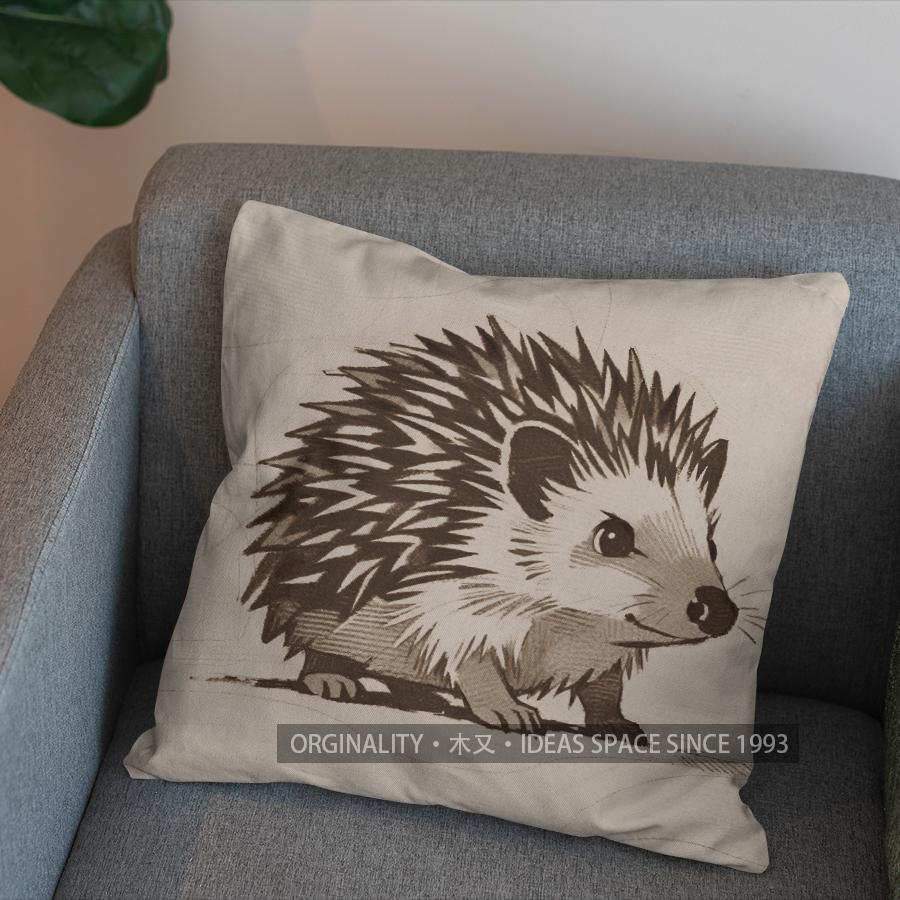 2D Tiger Pattern Pillow Cover For Bold Style Pattern Cushion Cover Suitable For Sofa Bedroom Car Pillow Cover