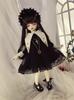 HAMRETHYPPZ 14 16 13 BJD Ball Jointed Doll Dress, Doll Costume, Doll Maid Outfit, Ball Jointed Doll Dress-Up, Black Princess Skirt, Maid Skirt, Noble