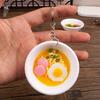 Handmade Japanese Ramen Keychain: Gourmet Model Toy & Schoolbag Charm