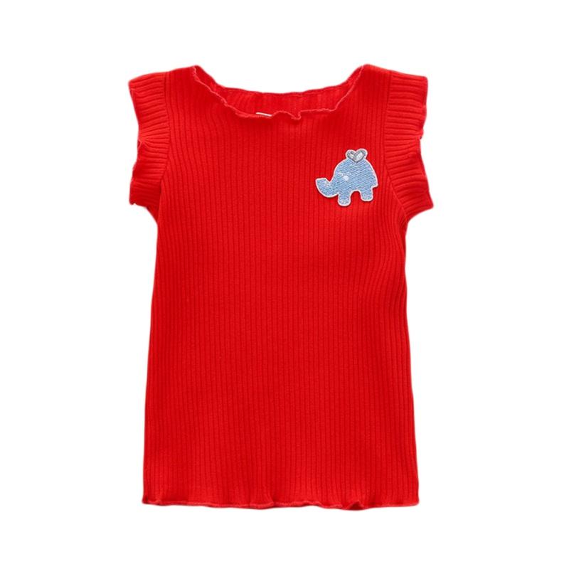 Kids Blouse Summer Sleeveless Top Casual Cute Baby Girls Tops