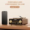 Retro Vinyl Player Style Radio, Portable FM/AM/SW & Wireless Streaming, Unique Vintage Decor For Home & Gift Idea