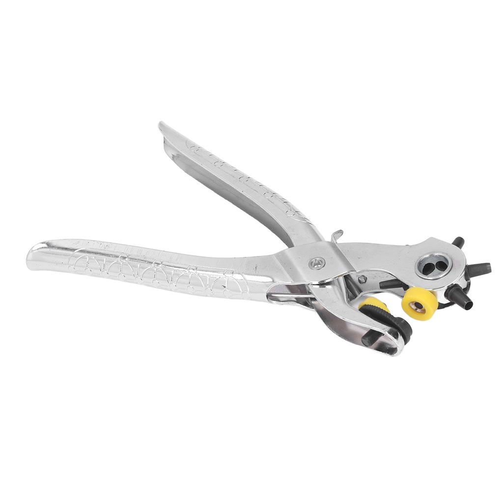 Perforatore per fori per cintura da 8 pollici Acciaio Inossidabile Robusto Durevole Design Ergonomico Risparmio di Sforzo Trattamento Termico Perforatore per fori in Pelle