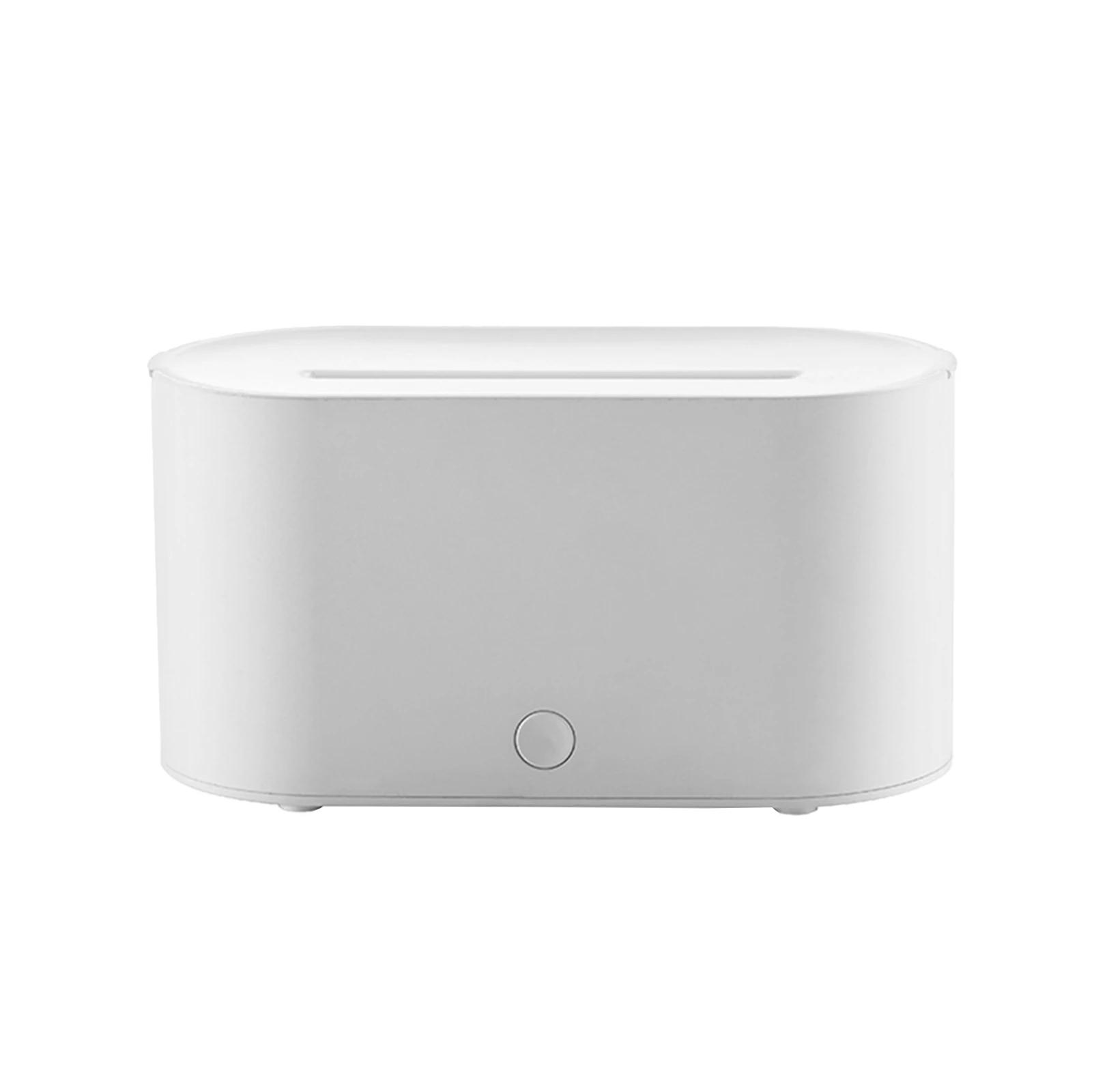 Flame Humidifier 130ml 3D Flame Aroma Diffuser For Bedroom 5V-2A 5W Aroma Diffuser Host Type-c Power Cord Humidification