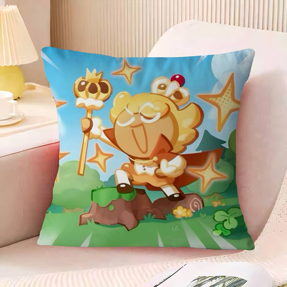 C-Cookie R-Run K-Kingdom Pillow Cover Sofa Cushion Cover Home Room Decoration Children Gift