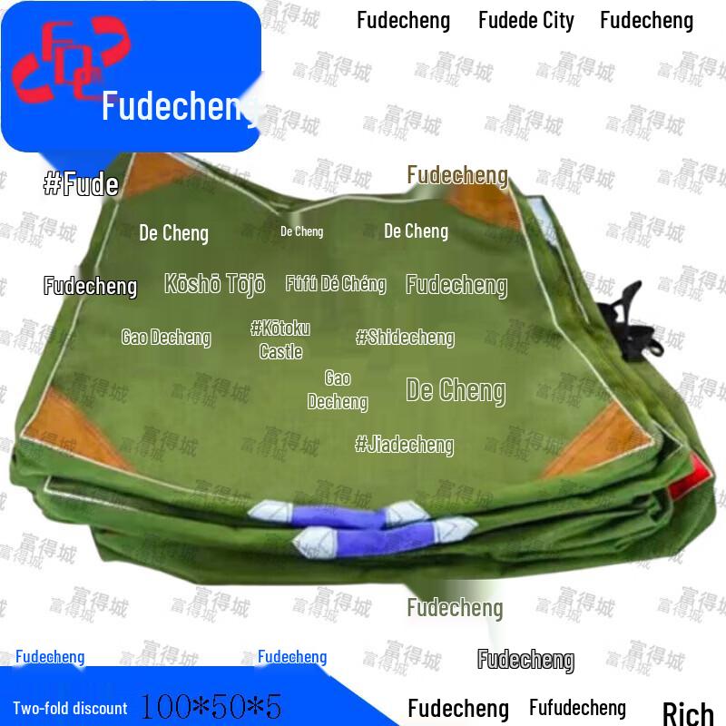 Foldable Silicone Waterproof Canvas Gymnastics Mat Cover 100x50x5cm