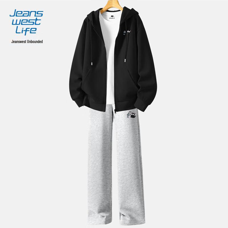 Мужской повседневный спортивный костюм из двух предметов JEANSWEST 3XL