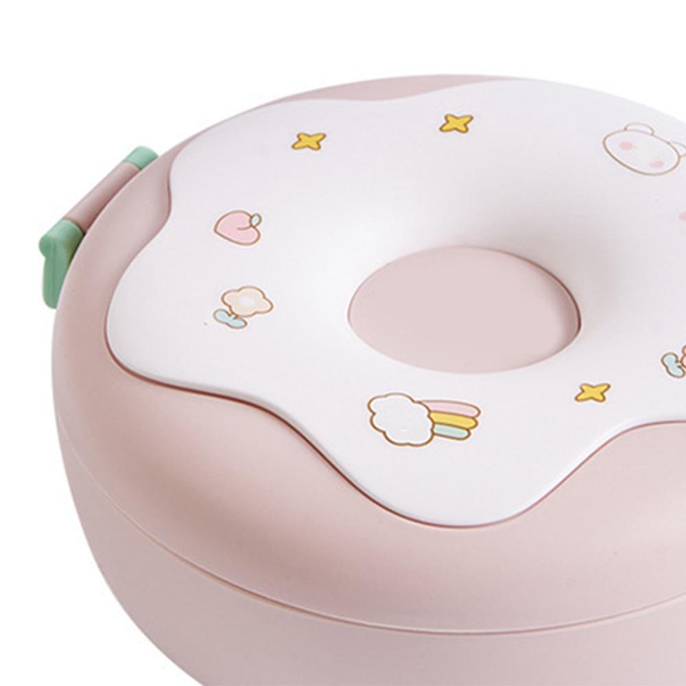 Plastic Lunch Storage Container 3 Compartments Food Container Compartment Lunch Box  For Travel