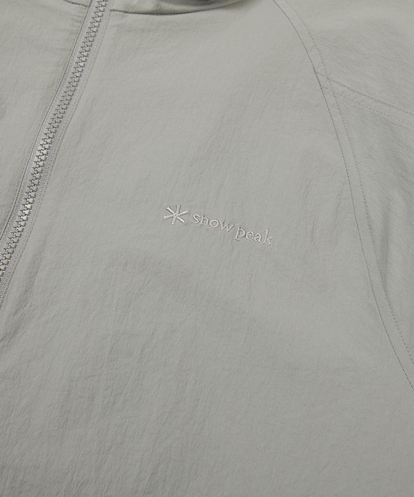 Snowpeak Apparel Root Utility Pocket Windbreaker Gray (S24Murwb67)