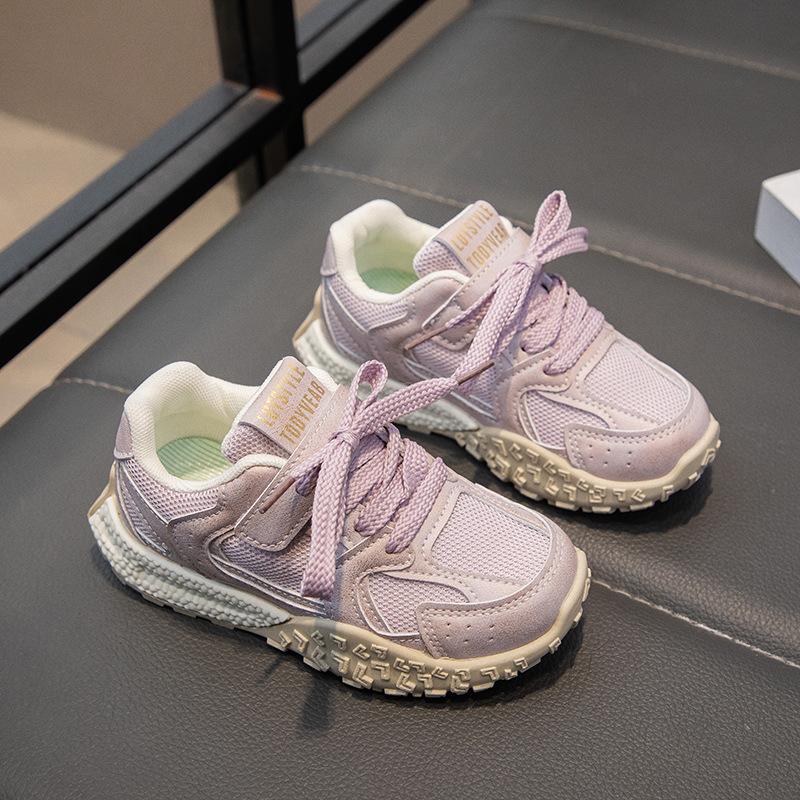 Children's running shoes 2025 spring and autumn new girls' German training shoes Korean version of boys' sports shoes medium and older children's