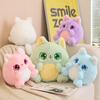 Cute Colorful Big Eyes Cat Plush High-Quality Toy Stuffed Fluffy Ca Kawaii Cat Soft Doll ToyBirthday Gift Idea