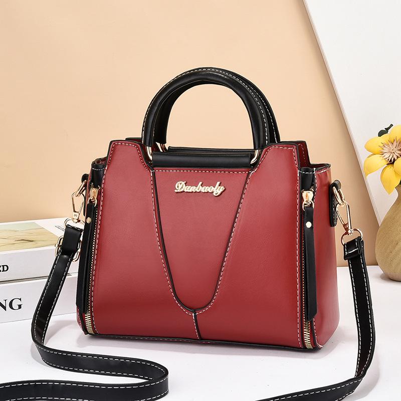 2024 New Brand Women Exquisite Handbag Luxury Women Leather Shoulder Bags Designer Crossbody Bags Female Retro Tote Handbag
