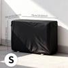 Silver-Coated Fabric Air Conditioner Cover UV Resistant Water Resistant Outdoor AC Cover Snap Buttons Ventilation