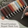Wood Furniture Refinishing Paste Wood Floor Table Door Cabinet Scratch Fast Remover Repair Paint 12 Colors Wax For Furniture 25g