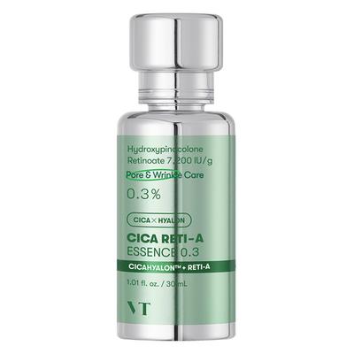VT Cosmetics Cica Ret-A Essence 0.3, 1 Bottle, 30 Ml