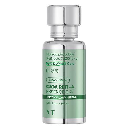 VT Cosmetics Cica Ret-A Essence 0.3, 1 Bottle, 30 Ml