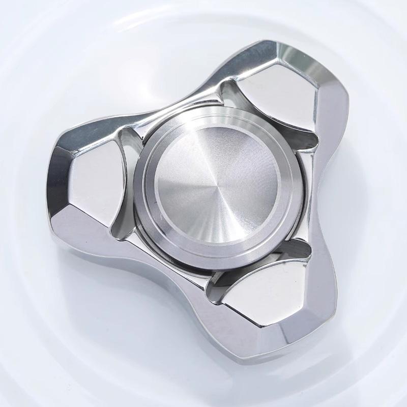 Spirit Fox Stainless Steel Metal Fidget Spinner Adult E Antistress Hand Spinner Office Toy Autism Stress Relief Toys Gifts