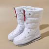 Fashion Women Winter Boots Platform Snow Boots Waterproof Non-slip Thick Plush Warm Mid-calf Boots for Women Winter Shoes