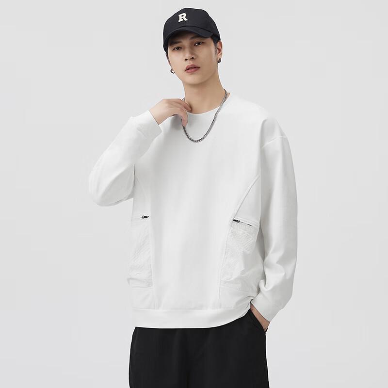 

ТОМ АДАМ Свитшот с круглым вырезом однотонный S