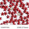 Red Nail Art Jewelry Drill Flat Bottom Special-Shaped Drill Water Drop Horse Eye New Year'S Red Nail Glass Sticker Drill