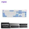 Teclado Mecânico Rapoo V500PRO com 104 Teclas, Retroiluminação e Fio