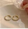 Vintage Enamel Drip Glaze Adjustable Open Ring – Women's Light Luxury Design
