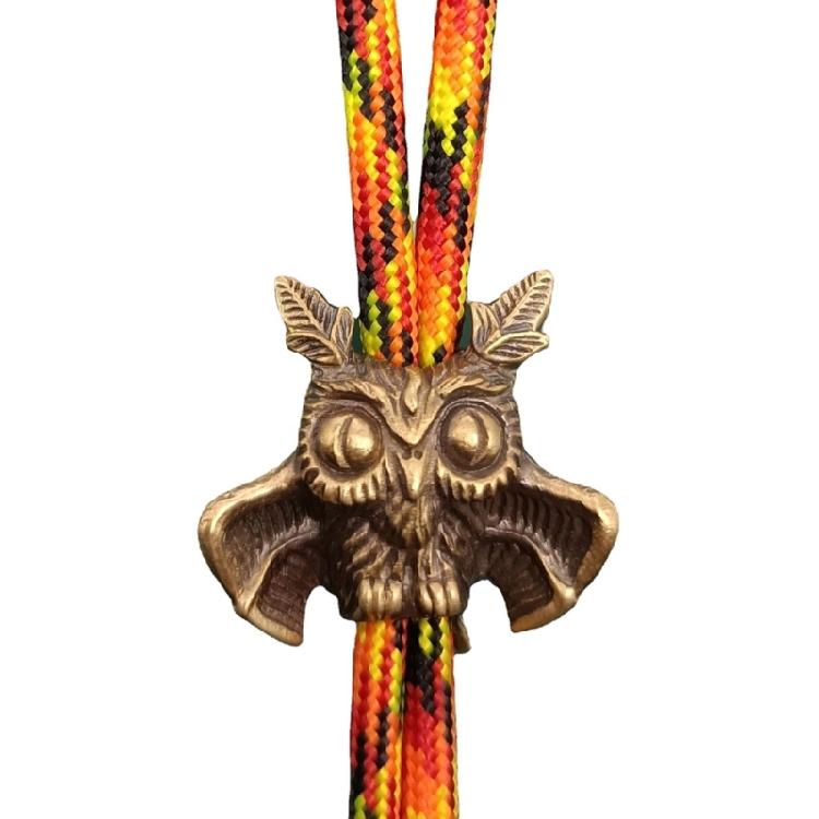 

Light Weight Owl Shape Brass Beads Brass Hangings Charm Paracord Beads Bracelets Lanyard Pendants Accessories Enduring 1
