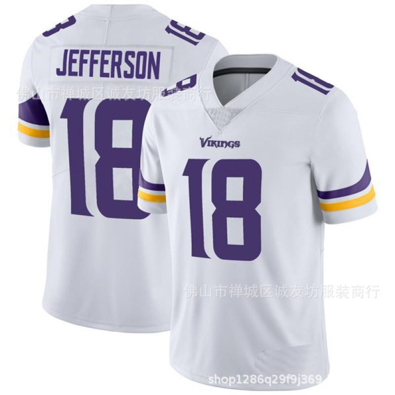 Vīriešu Justin Jefferson 18 Minnesota Vikings
