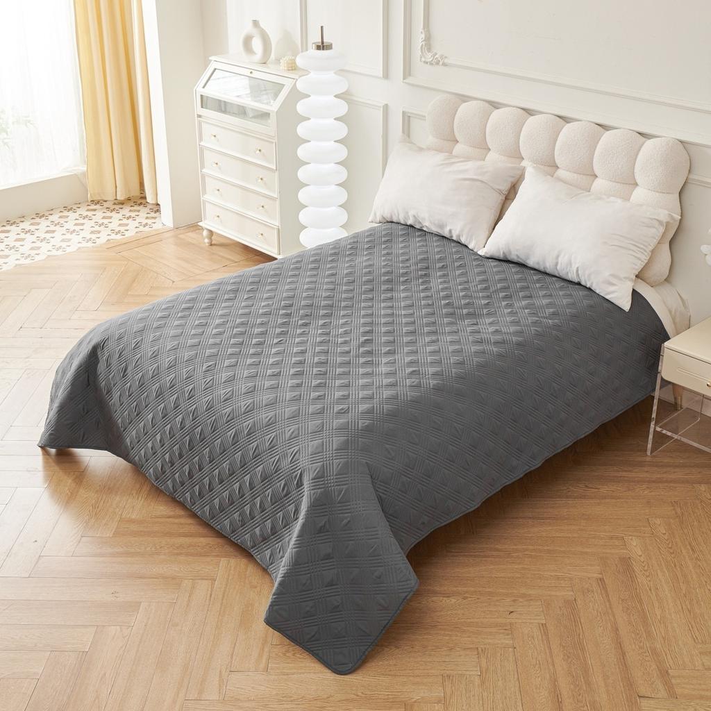 Waterproof Dog Fitted Sheet Three Line Grid Stitching Nap Blankets Living Room Non-Slip Pets Sofa Cover Furniture Protector
