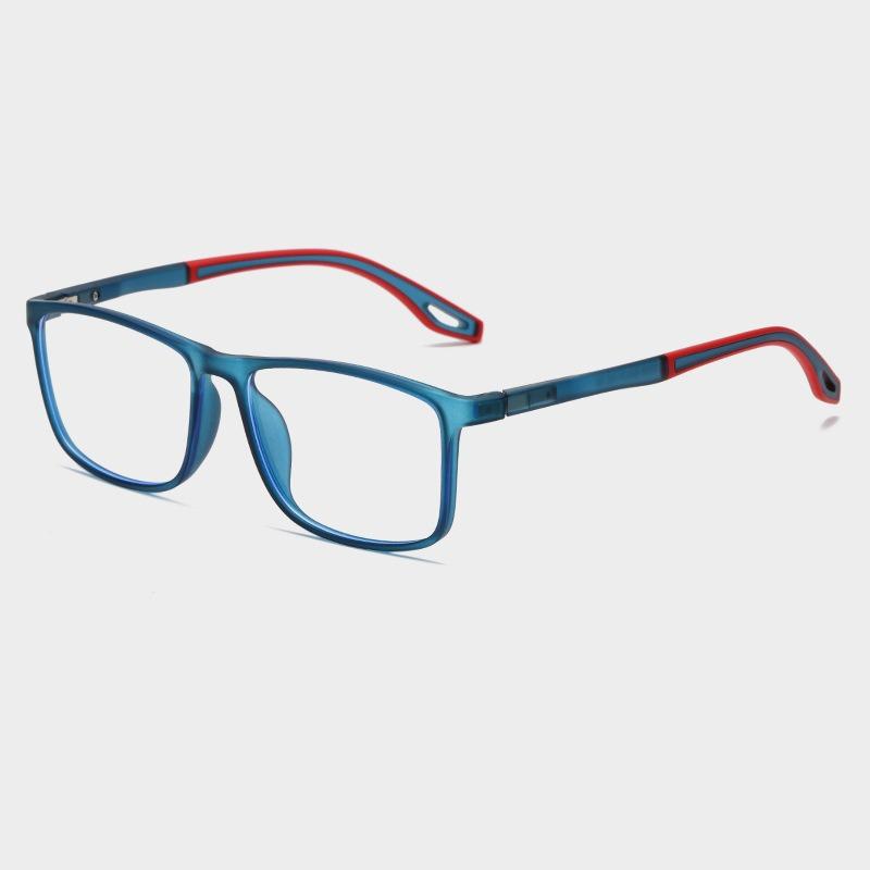 Stylishy Sports Style Anti Blue Light Glasses Stylishable Ultra Light Men's and Women's Flat Lens High-definition Eye Wear