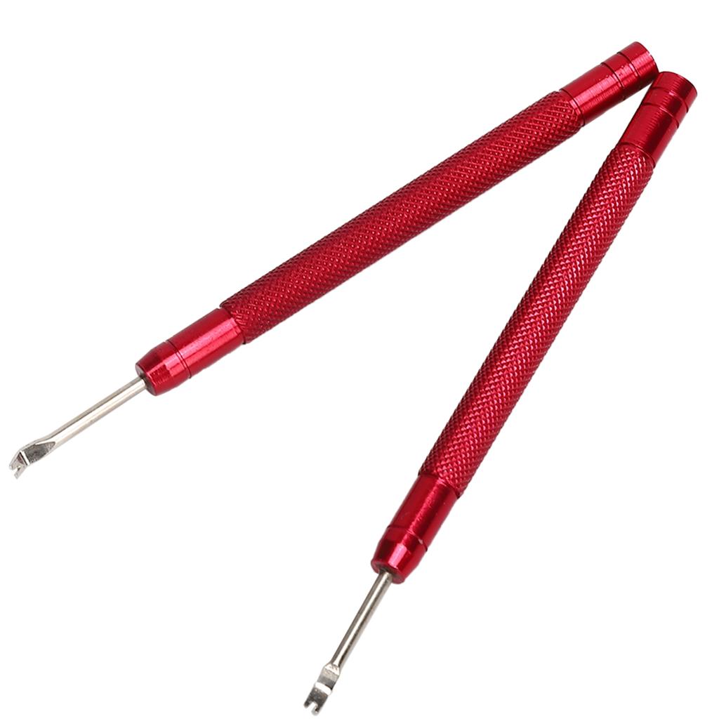 2pcs Watch Hands Remover Lever Minute Second Hand Removal Puller Watch Repair Tool Red