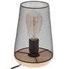 Zely Mesh Lamp Metal | Wooden