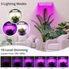 LED Full Spectrum Lifting Light USB Charging Indoor Grow Light Dimmable for Seedling Green Plant Aquarium Succulent