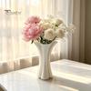 Artistic Plant Container Modern 3D Printed Vase, Flower Elegant Home Accents Table Centerpiece Vase for Artificial Plants, Fresh Flowers Stylish