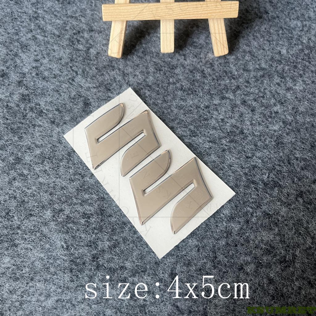 For 3D Suzuki Logo Motorcycle Sticker Decals Tank Emblem