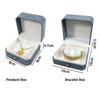 Elegant Necklace Bracelet Storage Case Octagonal Decorative Box Durable Jewelry Packaging Box
