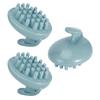 3Pcs Scalp Massage Brush Adult Universal Hairdressing Shampoo Wash Hair Combblue