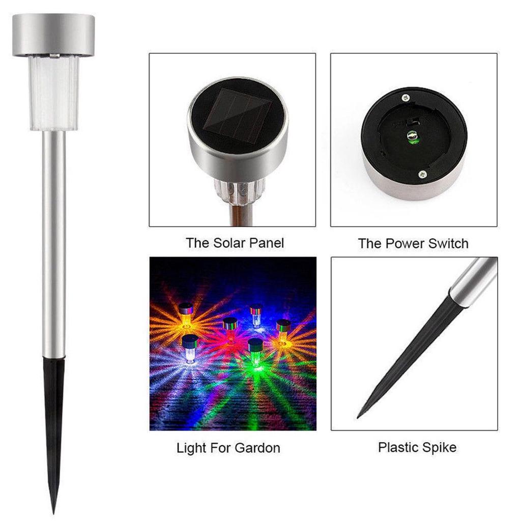 Stainless Steel Solar Pathway and Ground Light