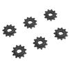6pcs 11T Teeth 25H Chain Motor Sprockets Inner Diameter 8mm D Hole Chain Sprockets for Electric