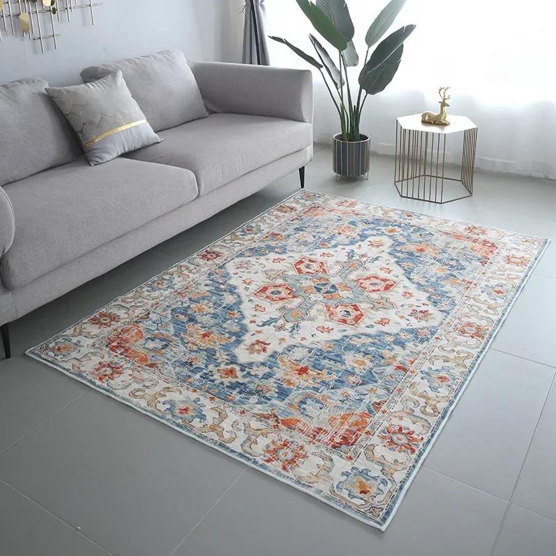 Exquisite and gorgeous style living room carpet home sofaanti slip carpethome decoration large area carpet bedroom floor cushion