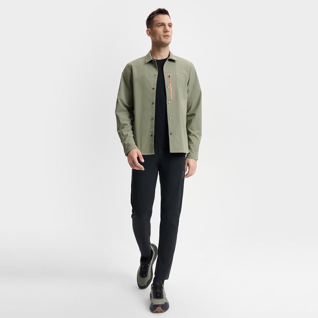 New FILA CYCLING Casual Pants Men's Pitch Black A11M518804FBK