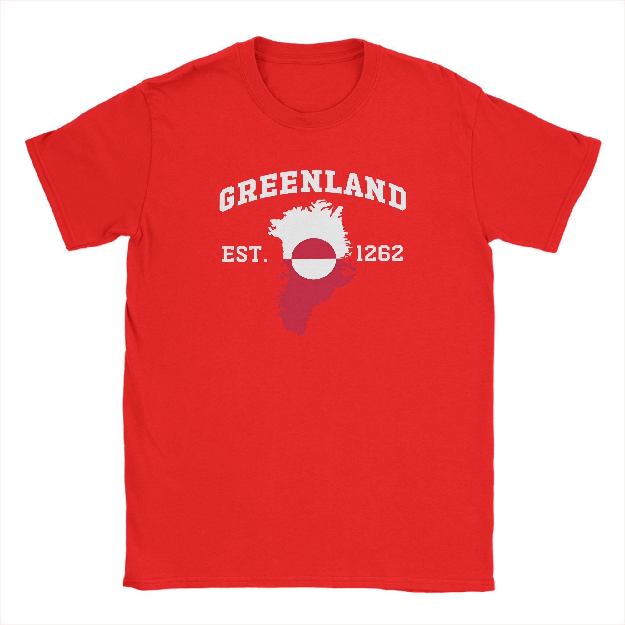 

Greenland EST 1262 Mens T Shirts Creative Tees Short Sleeve O Neck TShirts 100 Cotton 4XL 5XL 6XL Clothing S